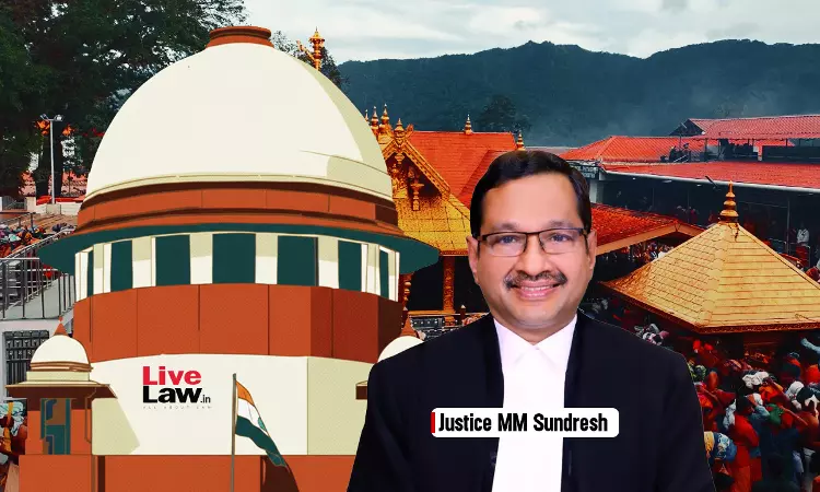 Essential Religious Practice Doctrine Is Elitist: Supreme Court In Sabarimala Reference