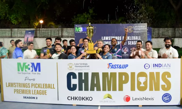 LawStrings Pickleball Premier League Season 2 Concludes In Delhi; Pahwa Panthers Win Gold Cup