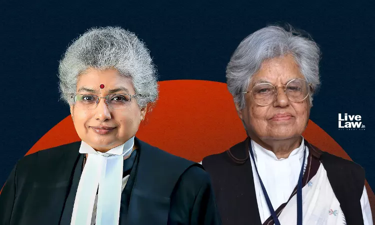 Sisterhood In Legal Profession Important For Women Lawyers : Justice BV Nagarathna