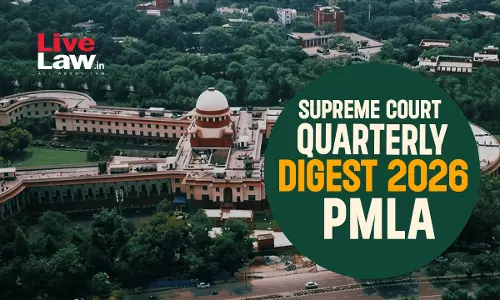 Supreme Court Quarterly Digest 2026 - PMLA Supreme Court Quarterly Digest 2026 - PMLA