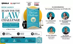 Book Launch Of The Law Challenge By Raghav Chakravarthy Of QShala Book Launch Of The Law Challenge By Raghav Chakravarthy Of QShala