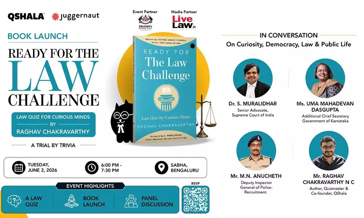 Book Launch Of The Law Challenge By Raghav Chakravarthy Of QShala