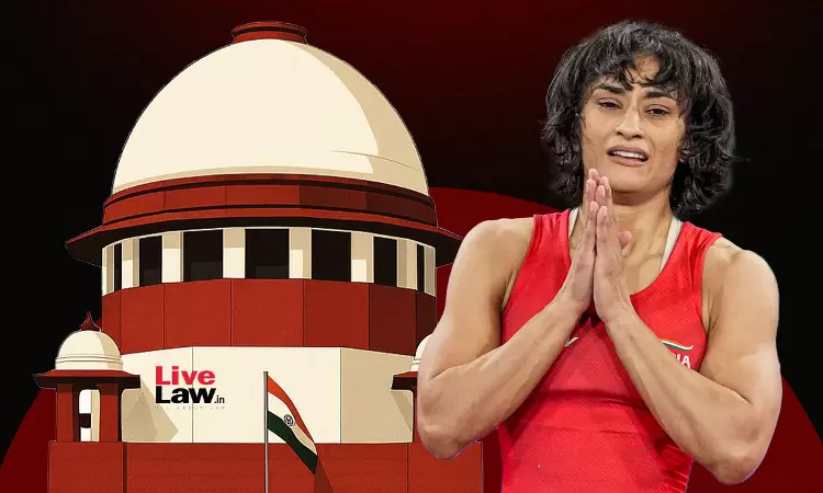 BREAKING| Supreme Court Allows Wrestler Vinesh Phogat To Participate In Asian Games Selection Trials