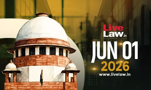 Supreme Court Daily Round-Up : June 1, 2026
