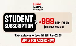 LiveLaw Student Subscription, 3-12 June 2026 | Apply Now
