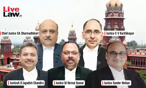 Can Prisoners Be Granted Ordinary Or Emergency Leave During Pendency Of Criminal Appeal? Madras High Court Full Bench To Decide