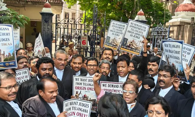 High Court Advocates Association Seek Elevation Of Telangana Origin Advocates As Judges High Court Advocates Association Seek Elevation Of Telangana Origin Advocates As Judges