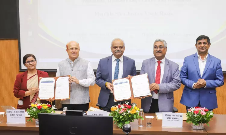 M.P. State Legal Services Authority Signs MoU With DNLU Jabalpur, Launches Certificate Course On Mediation
