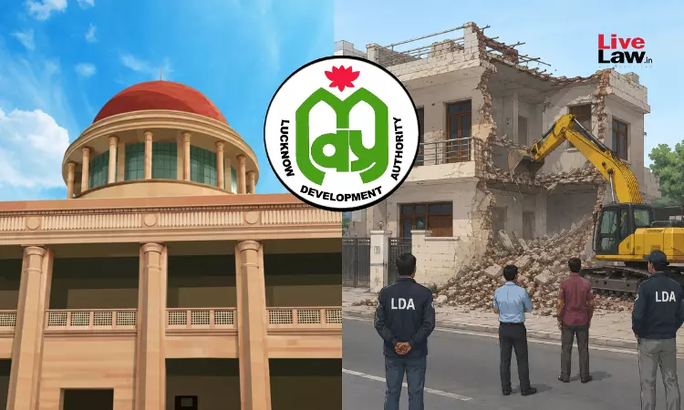 Allahabad High Court, Lucknow Development Authority, selective demolition, demolition during pending appeal, Section 26-D UP Urban Planning Act, Devansh Trivedi OSD LDA, Justice Pankaj Bhatia and Justice Amitabh Kumar Rai