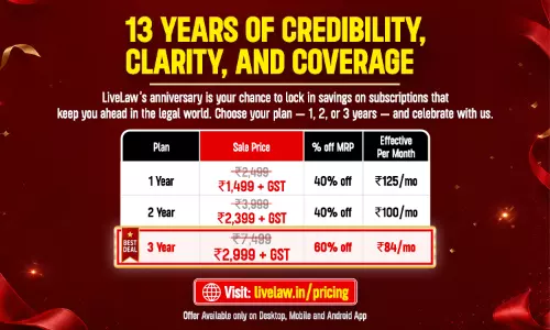 LiveLaw Celebrates 13 Years With Special Anniversary Subscription Offers