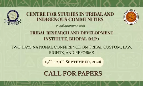 DNLU Jabalpur To Host National Conference On Tribal Custom, Law, Rights And Reforms