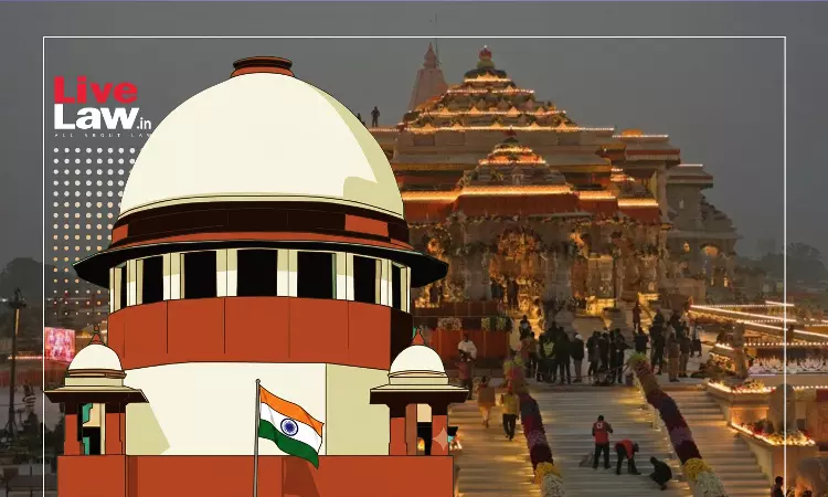 Ayodhya Ram Mandir Donation Theft : Supreme Court To Hear Pleas Seeking CBI Probe On July 13 Ayodhya Ram Mandir Donation Theft : Supreme Court To Hear Pleas Seeking CBI Probe On July 13