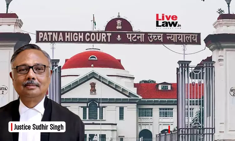 Centre Notifies Appointment Of Justice Sudhir Singh As Acting Chief Justice Of Patna High Court Centre Notifies Appointment Of Justice Sudhir Singh As Acting Chief Justice Of Patna High Court