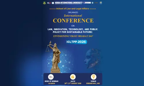 Call For Papers | International Conference On Law, Innovation, Technology & Public Policy (ICLTPP-2026)