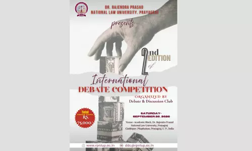 RPNLU Prayagraj Announces 2nd International Debate Competition 2026; Registrations Open