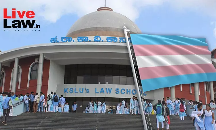 Karnataka High Court Directs KSLU To Reduce Cut-Off Marks For Transgender Candidates By At Least 2%, Provide Reservation In LLB Admissions Karnataka High Court Directs KSLU To Reduce Cut-Off Marks For Transgender Candidates By At Least 2%, Provide Reservation In LLB Admissions