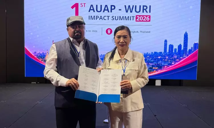 HNLU Signs Multilateral MoU On Global University Innovation And Cooperation At AUAP–WURI Impact Summit 2026 In Bangkok HNLU Signs Multilateral MoU On Global University Innovation And Cooperation At AUAP–WURI Impact Summit 2026 In Bangkok