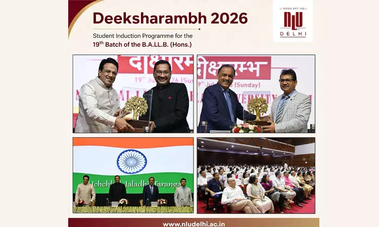NLU Delhi Holds Deeksharambh 2026 Student Induction Programme For 19th B.A. LL.B. (Hons.) Batch