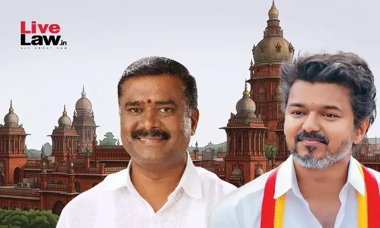 MLA Markandayan Arrested Over Derogatory & Threatening Remarks Against CM Vijay Approaches Madras High Court Seeking Bail