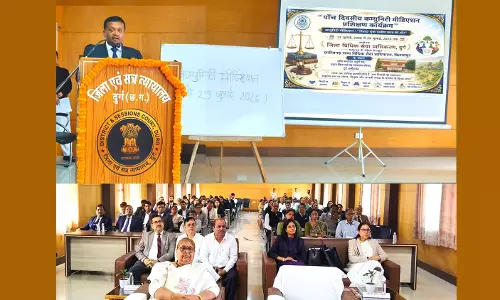 DLSA Durg Begins Community Mediation Training Programme Under NALSAs Litigation-Free Rural India Initiative