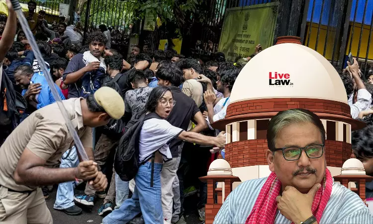Rajya Sabha MP Manoj Jha Moves Supreme Court Over Bihar Police Firing On NEET Protesters, Seeks FIRs Against Errant Officers