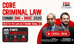 Master BNS & BNSS: LiveLaw Academy Launches Expert-Led Criminal Law Courses Master BNS & BNSS: LiveLaw Academy Launches Expert-Led Criminal Law Courses