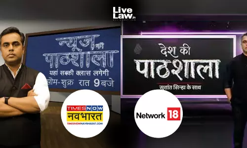 Times Now Navbharat Moves Delhi High Court Against Network 18, Journalist Sushant Sinha Over Pathshala Show