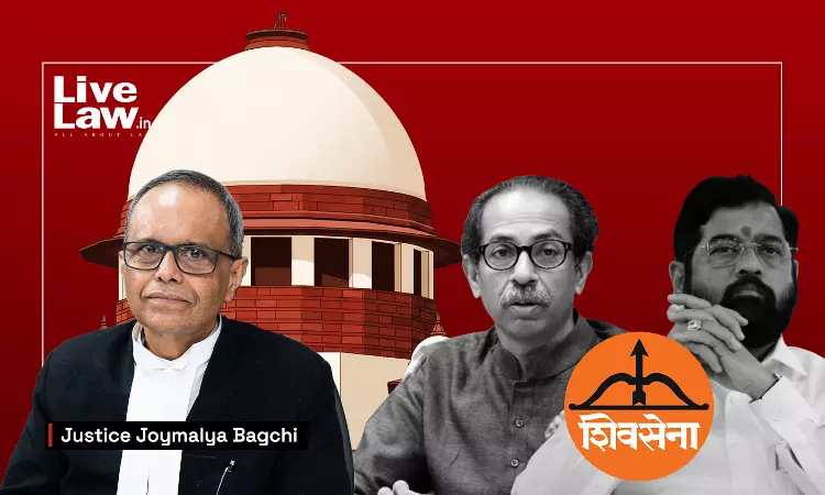 Shiv Sena Case | Political Partys Decision Must Prevail Over Legislative Partys Majority, Says Supreme Court In Hearing