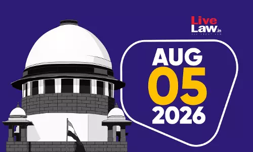 Supreme Court Daily Round-Up : August 5, 2026 Supreme Court Daily Round-Up : August 5, 2026
