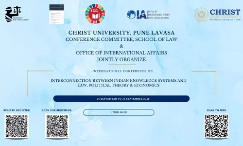 International Conference On The Interconnection Between Indian Knowledge Systems, Law, Political Theory, and Economics International Conference On The Interconnection Between Indian Knowledge Systems, Law, Political Theory, and Economics