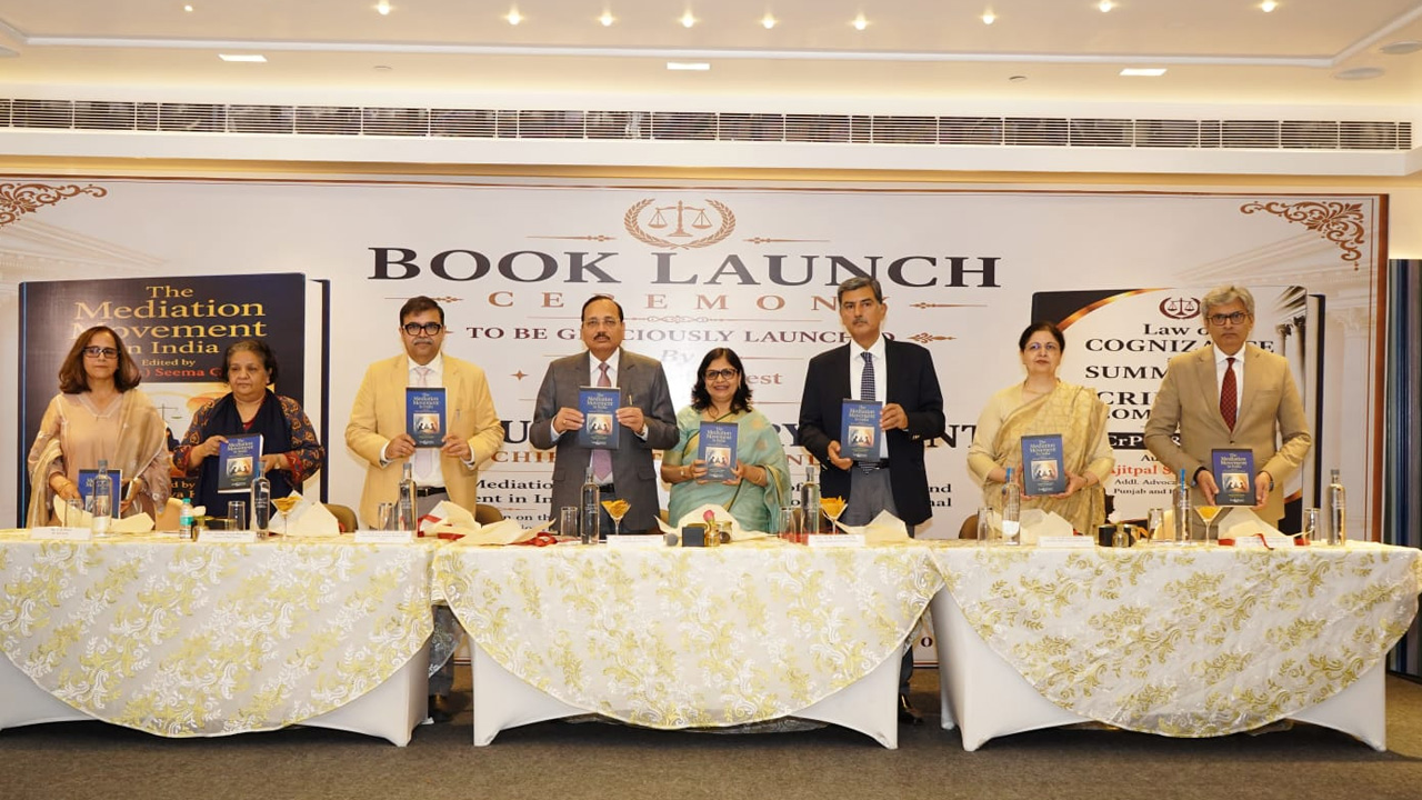 CJI Surya Kant Launches Book On Mediation Movement In India, Highlights Need To Bridge Gap Between Law And Practice