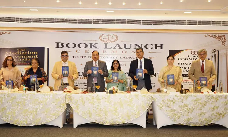 CJI Surya Kant Launches Book On Mediation Movement In India, Highlights Need To Bridge Gap Between Law And Practice CJI Surya Kant Launches Book On Mediation Movement In India, Highlights Need To Bridge Gap Between Law And Practice