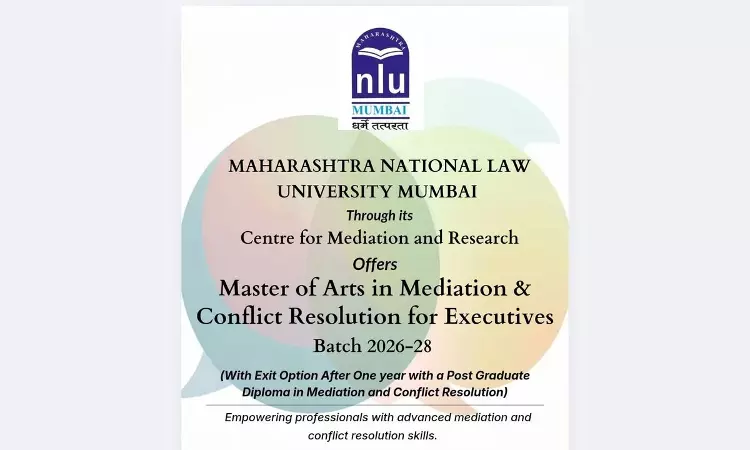Two-Year Program In “Master Of Arts In Mediation & Conflict Resolution For Executives” 2026-2028
