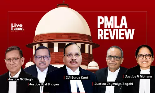 Supreme Court Bench Hearing PMLA Review Batch Reconstituted By Parties Consent; Justices Bhuyan & NK Singh Replaced Supreme Court Bench Hearing PMLA Review Batch Reconstituted By Parties Consent; Justices Bhuyan & NK Singh Replaced
