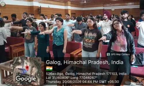 HPNLU Students Participate In Drug-Free India Pledge Under “Nasha Mukt Yuva For Viksit Bharat” Campaign