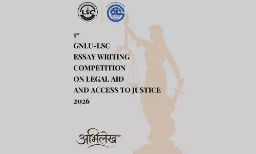 GNLU Legal Services Committee Launches National Essay Competition On Legal Aid And Access To Justice