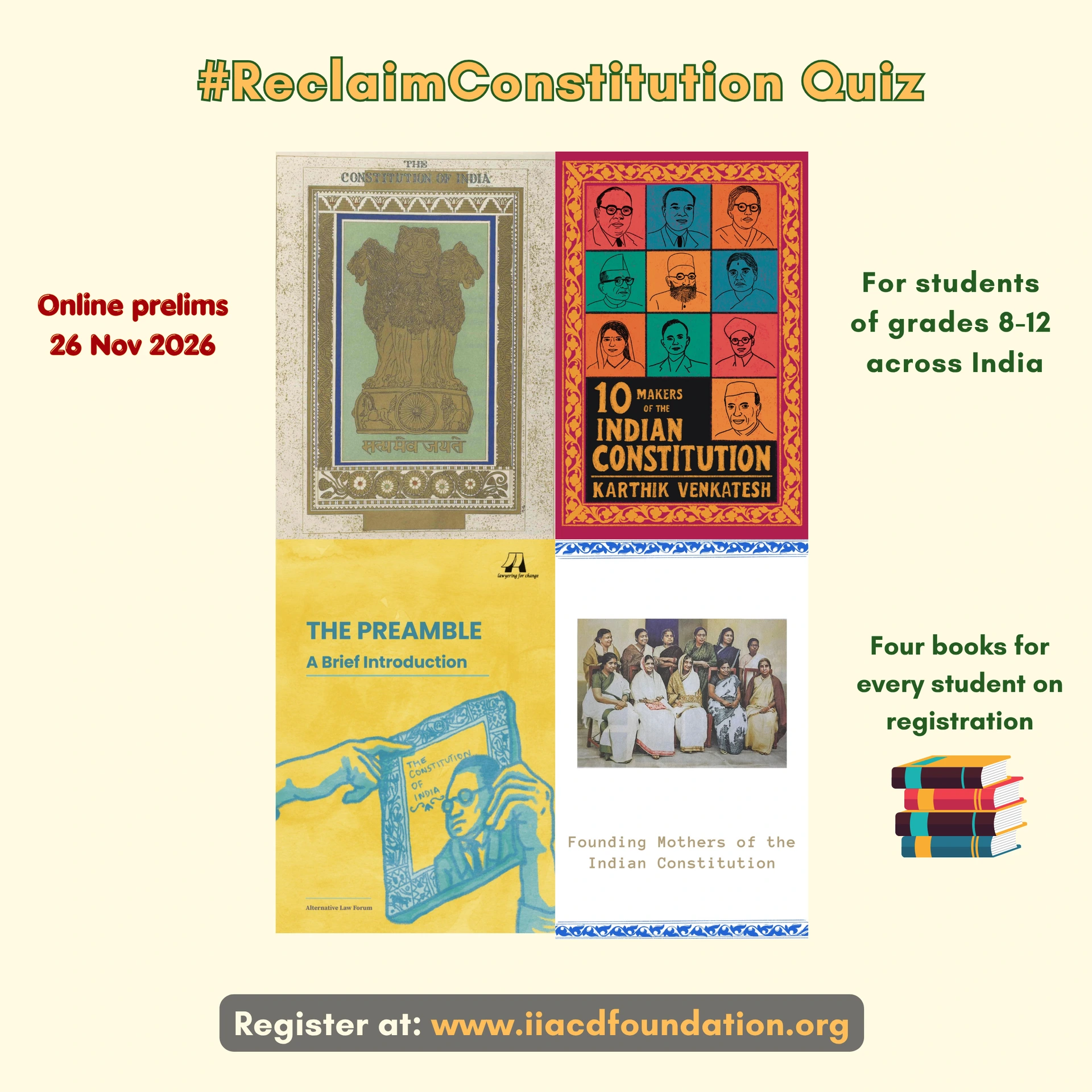 #ReclaimConstitution Announces Second Edition Of National Quiz For Students