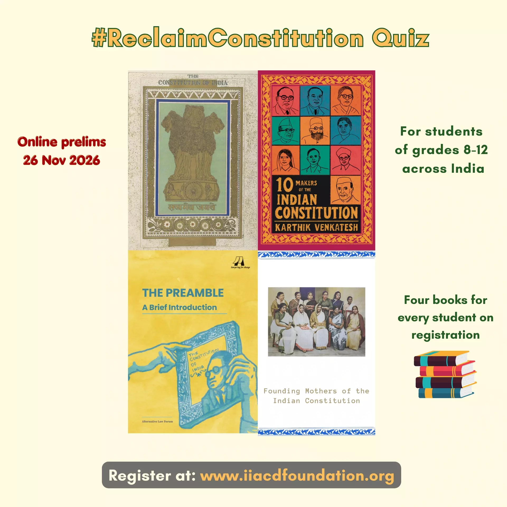 #ReclaimConstitution Announces Second Edition Of National Quiz For Students #ReclaimConstitution Announces Second Edition Of National Quiz For Students
