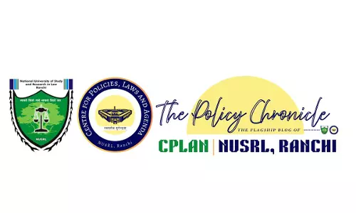 3rd National Blog Writing Competition 2026 By Centre For Policies, Laws And Agenda (CPLAN), NUSRL Ranchi