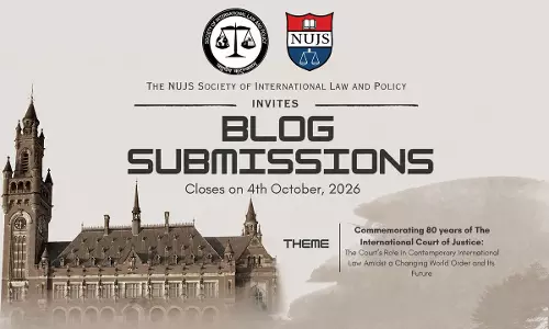 Call For Blog Submissions: SILP NUJS Special Edition On 80 Years Of The International Court Of Justice