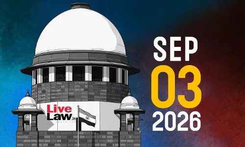 Supreme Court Daily Round-Up : September 3, 2026