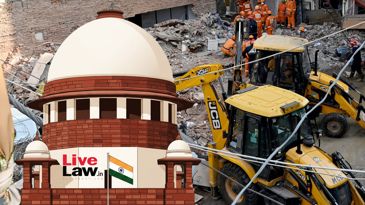 Satya Niketan PG Collapse