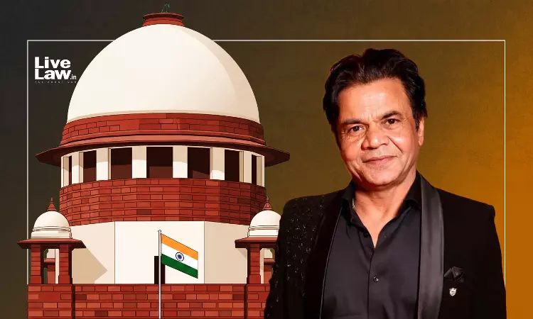 Supreme Court Exempts Actor Rajpal Yadav From Surrender In Cheque Bounce Cases Subject To ₹5 Crore Deposit Supreme Court Exempts Actor Rajpal Yadav From Surrender In Cheque Bounce Cases Subject To ₹5 Crore Deposit