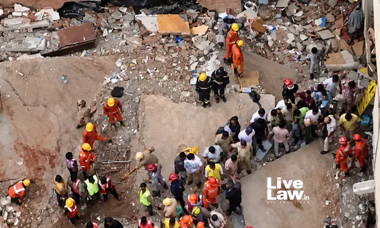 Delhi PG Collapse: Court Remands Building Owners Son, Others To Two Days Police Custody
