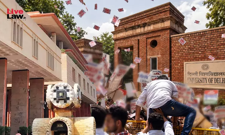 DUSU Polls: Delhi High Court Bars Victory Processions, Summons Student Bodies Asking Why Exemplary Damages Should Not Be Imposed DUSU Polls: Delhi High Court Bars Victory Processions, Summons Student Bodies Asking Why Exemplary Damages Should Not Be Imposed