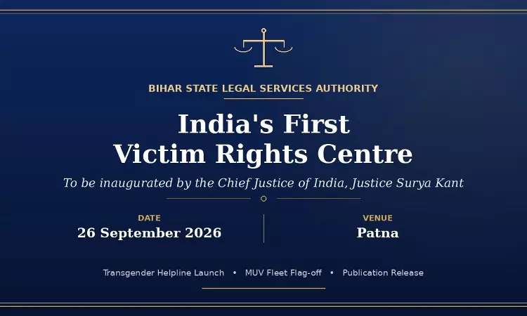 CJI Surya Kant To Inaugurate Indias First Victim Rights Centre At Patna On Sept 26 CJI Surya Kant To Inaugurate Indias First Victim Rights Centre At Patna On Sept 26