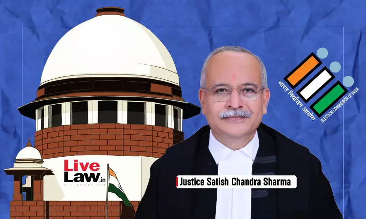 Propriety Questions Emerge As Son Of Justice SC Sharma, Who Heard ECI & Medha Roopam Cases, Is Election Commissions Lawyer Propriety Questions Emerge As Son Of Justice SC Sharma, Who Heard ECI & Medha Roopam Cases, Is Election Commissions Lawyer