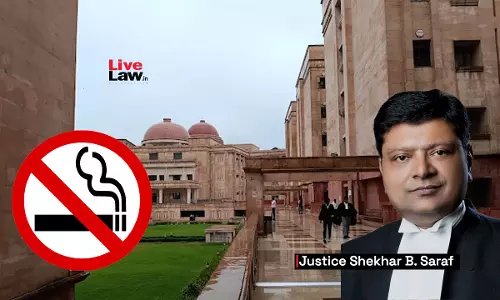 Allahabad High Court Judge Pens Poem Drawing From His Smoking Experience In Law School, Urges Youth To Shun Tobacco