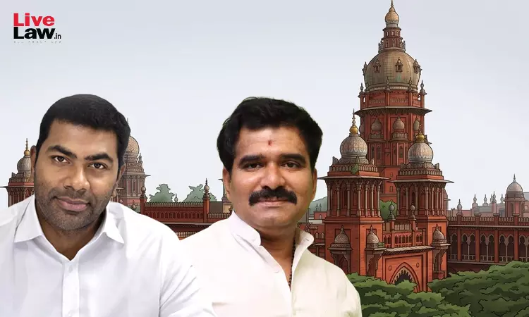 Veeramani POCSO Case: Madras High Court Reserves Orders On DMKs Plea To Sue Ministers Aadhav Arjuna, CTR Nirmal Kumar For Defamation Veeramani POCSO Case: Madras High Court Reserves Orders On DMKs Plea To Sue Ministers Aadhav Arjuna, CTR Nirmal Kumar For Defamation