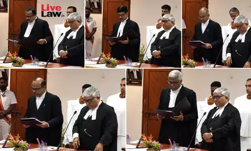 Five Additional Judges Sworn-In As Permanent Judges Of Kerala High Court